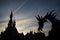 Silhouette of maleficent