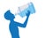 Silhouette of man feeling Thirsty, drinking water from large bottle