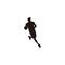 silhouette of man smooth dribbling the ball on basket ball game - illustrations of basket ball player smooth dribbling the ball ca
