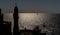 Silhouette of minaret in Old Jaffa