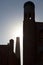 Silhouette of minarets in Khiva - Uzbekistan