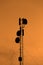 Silhouette mobile antenna tower