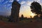 Silhouette of Mor Hin Khao, Thailand stonehenge