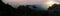 Silhouette Panorama view of ang thong Island