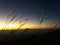 Silhouette photo at sunrise on Mount Merbabu