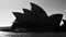 Silhouette of Sydney Opera House