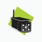 Silhouette Wireless CCTV with solar panel icon - cube shaped CCTV - icon, symbol, cartoon logo for security system