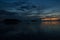 Silhouettes of People During a Sunset on Koh Pha Ngan, Thailand