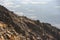 Silhouettes of tourists on the Krywan ridge. High Tatra Mountain