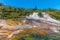 Silica terraces at Orakei Korako at New Zealand