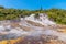 Silica terraces at Orakei Korako at New Zealand