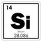 Silicon chemical element