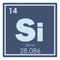 Silicon chemical element