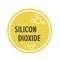 Silicon dioxide in baking mix product sticker