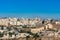 Siliver dome of Al-Aqsa Mosque, built on top of the Temple Mount, known as Haram esh-Sharif in Islam and wall of old city of