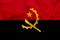 Silk Angola Flag