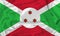 Silk Burundi Flag