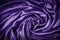 Silk Cloth Swirl Spiral Background, Purple Swirled Fabric Knot