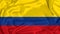 Silk Colombia Flag