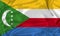 Silk Comoros Flag
