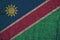 Silk flag of Namibia