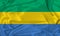 Silk Gabon Flag