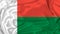Silk Madagascar Flag