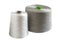 Silk and natural linen yarn bobbins