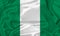 Silk Nigeria Flag