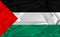 Silk Palestine Flag