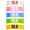 Silk product clothing labels. Vector.