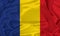 Silk Romania Flag