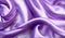 Silk Satin Fabric - Purple Colored Abstract. Generative AI