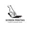 silk screen printing icon