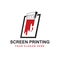 silk screen printing icon