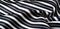Silk striped fabric. Black and white stripes. This beautiful, super soft silk blend of medium thick woven fabric is perfect for
