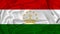 Silk Tajikistan Flag