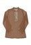 Silk  transparent brown blouse