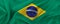 Silky Brazilian flag