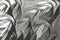 Silky texture of a gauze fabric, black and white illustration