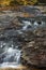 Silky water of Gordon Fall area, White Mountains, New Hampshire.