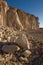 Sillar stone quarry in Arequipa Peru.