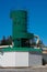 Silo in a wood processing plant in Quebec