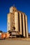 Silos on African farm