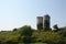 Silos and barn