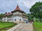 SILVASU DE SUS, ROMANIA - Jul 12, 2020: Prislop Monastery from Hunedoara County