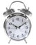 Silver Alarm Clock