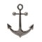 Silver anchor