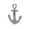 Silver anchor icon