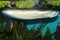 Silver Arowana in Aquarium